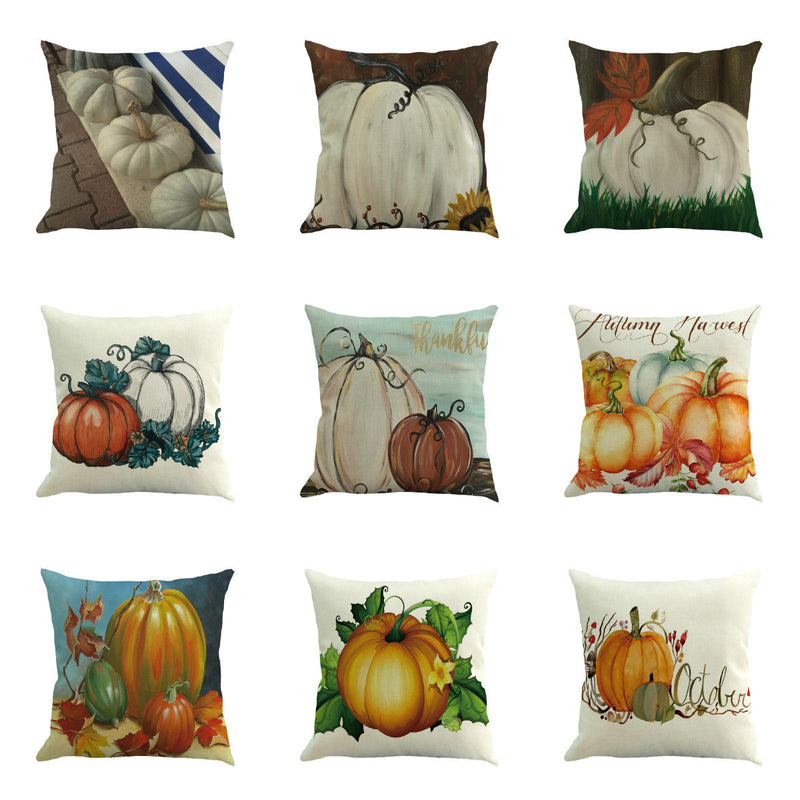 Thanksgiving Cushion Pillow Cover