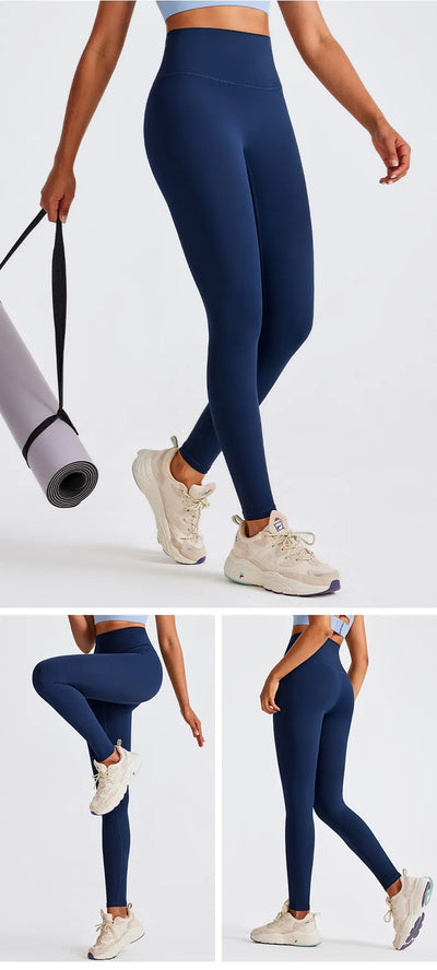 Plus Size Fitness Leggings – High-Waist